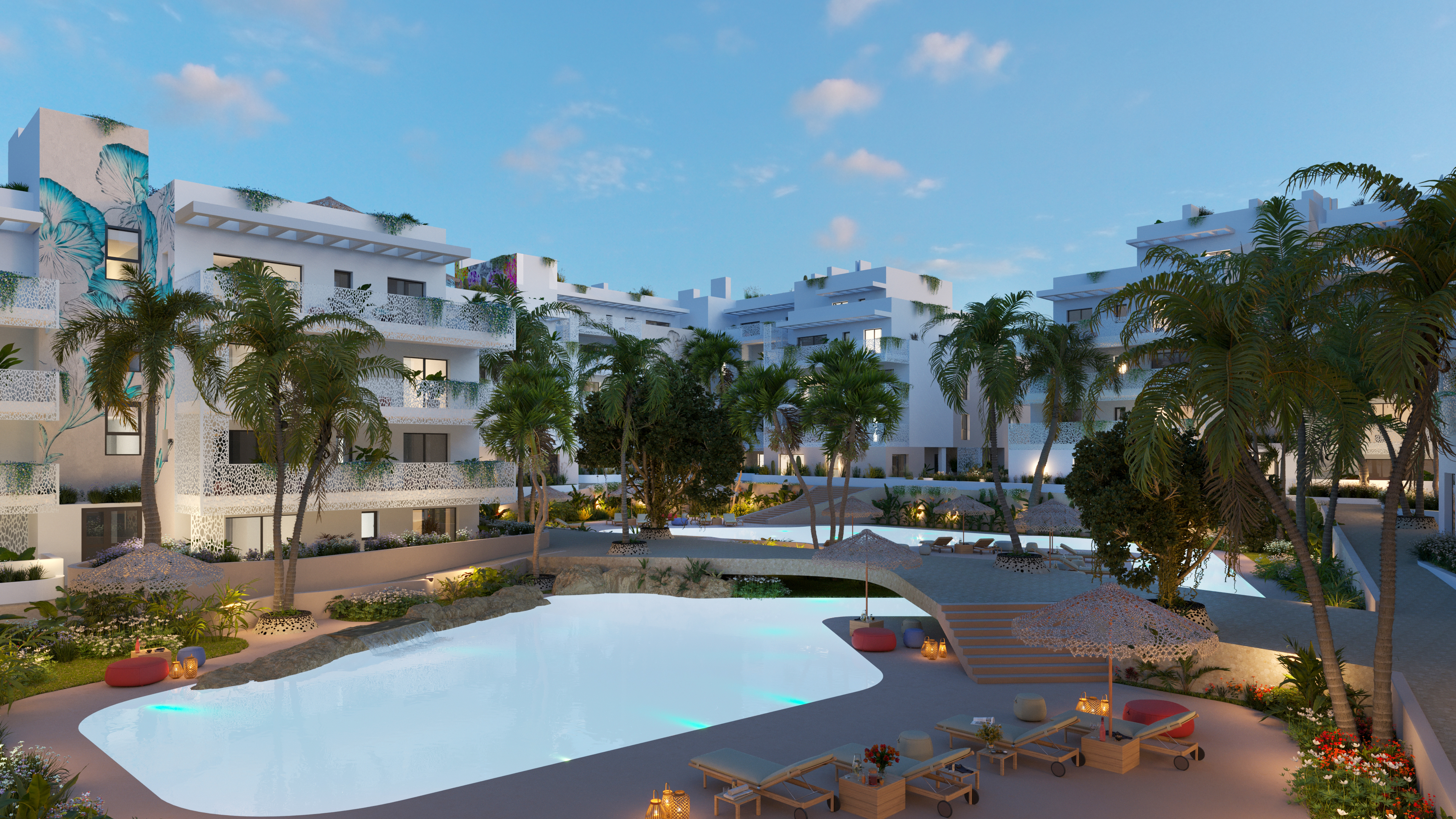 CREO - Apartamentos de lifestyle de lujo en una ubicacion exclusiva junto al mar en Ibiza