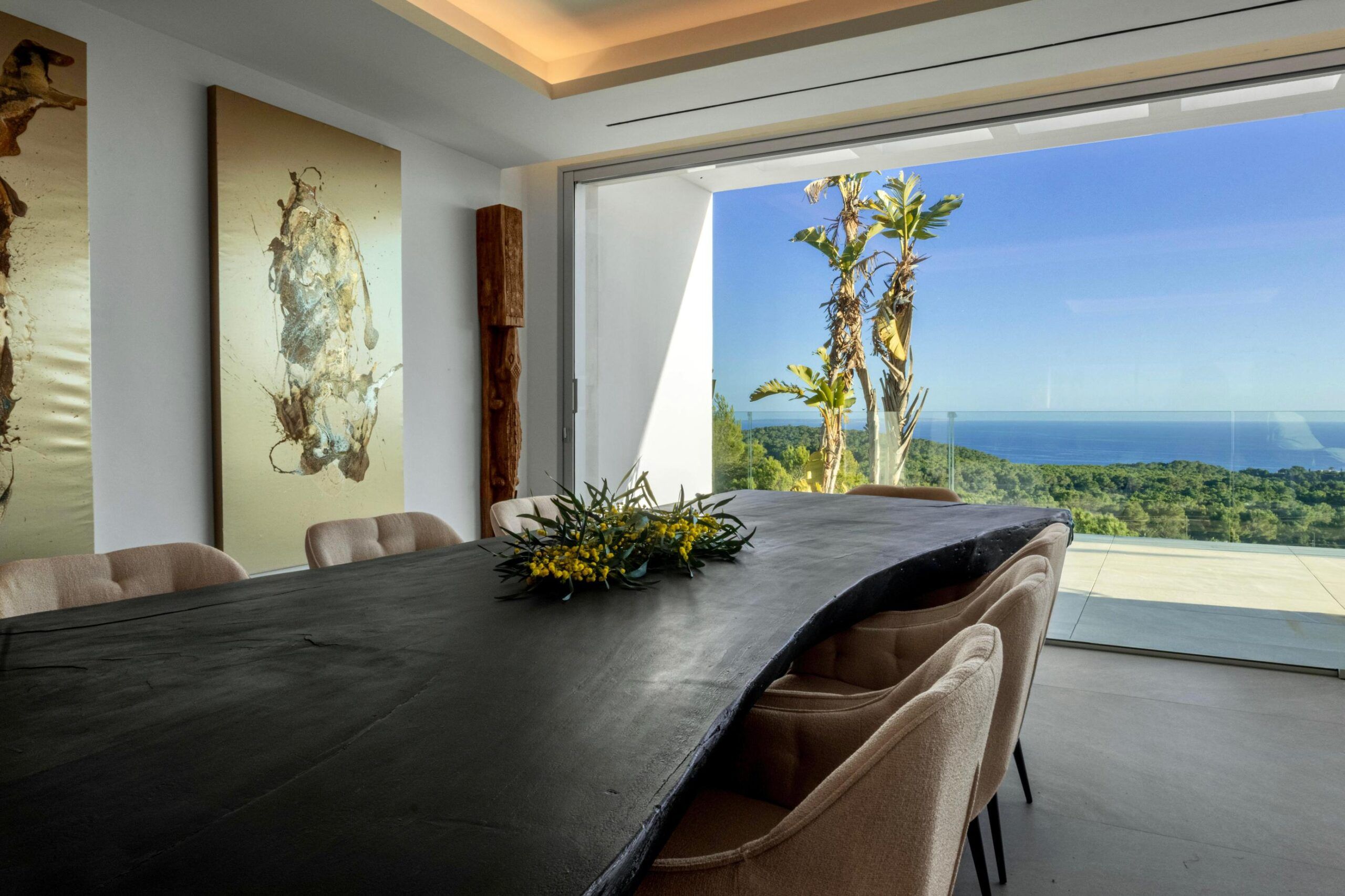 Villa Butterfly in Es Cubells Luxury Minimalist House with Sea Views and Pool in Formentera