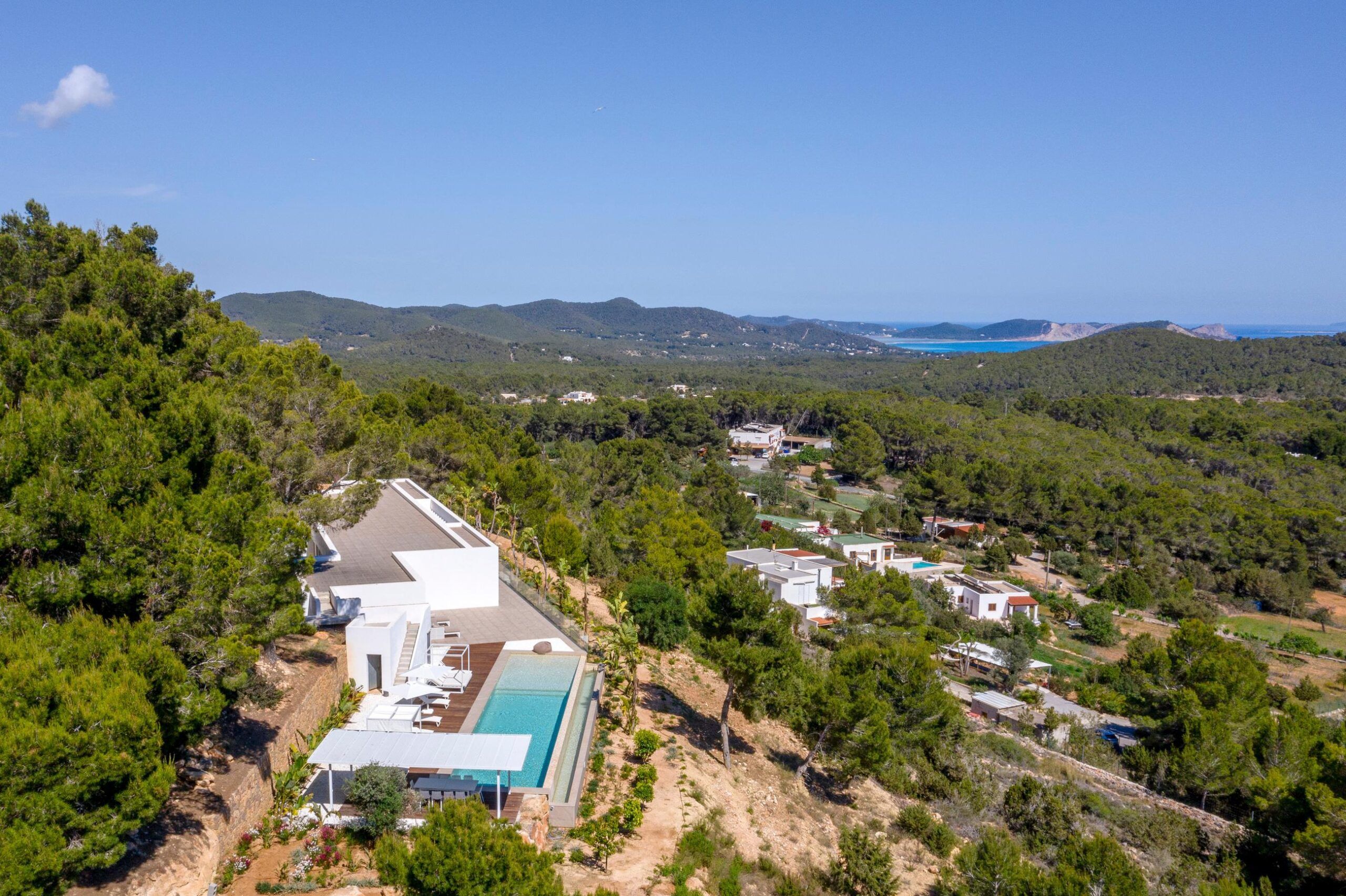 Villa Butterfly in Es Cubells Luxury Minimalist House with Sea Views and Pool in Formentera