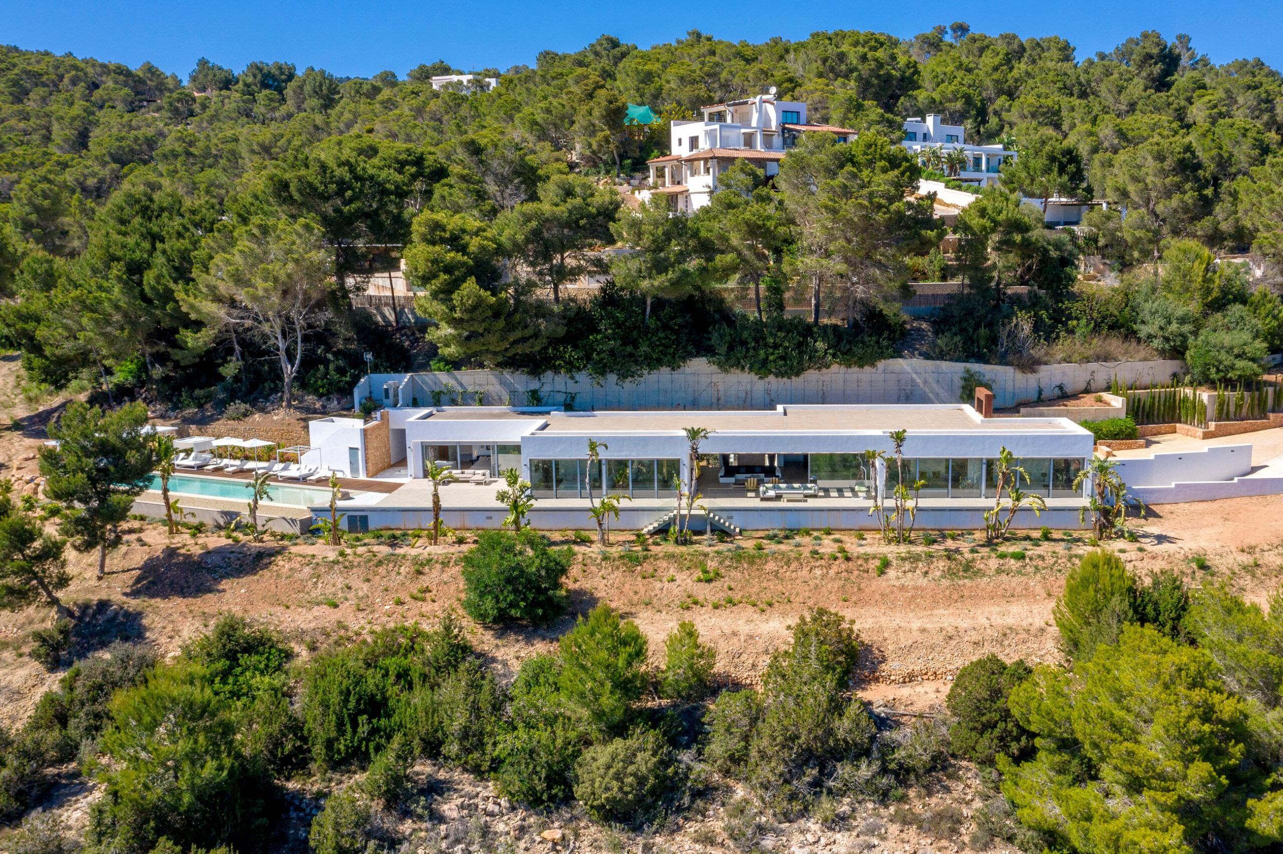 Villa Butterfly in Es Cubells Luxury Minimalist House with Sea Views and Pool in Formentera