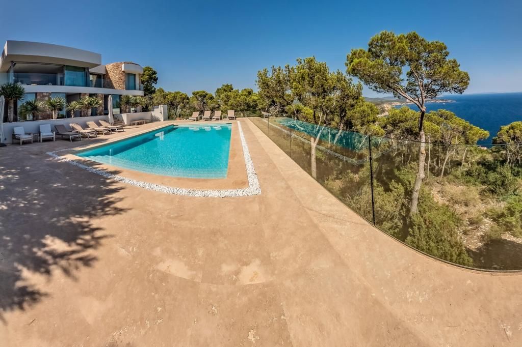 Villa Morgana: Very private villa with panoramic sea views