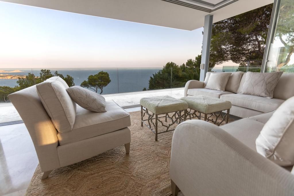 Villa Morgana: Very private villa with panoramic sea views