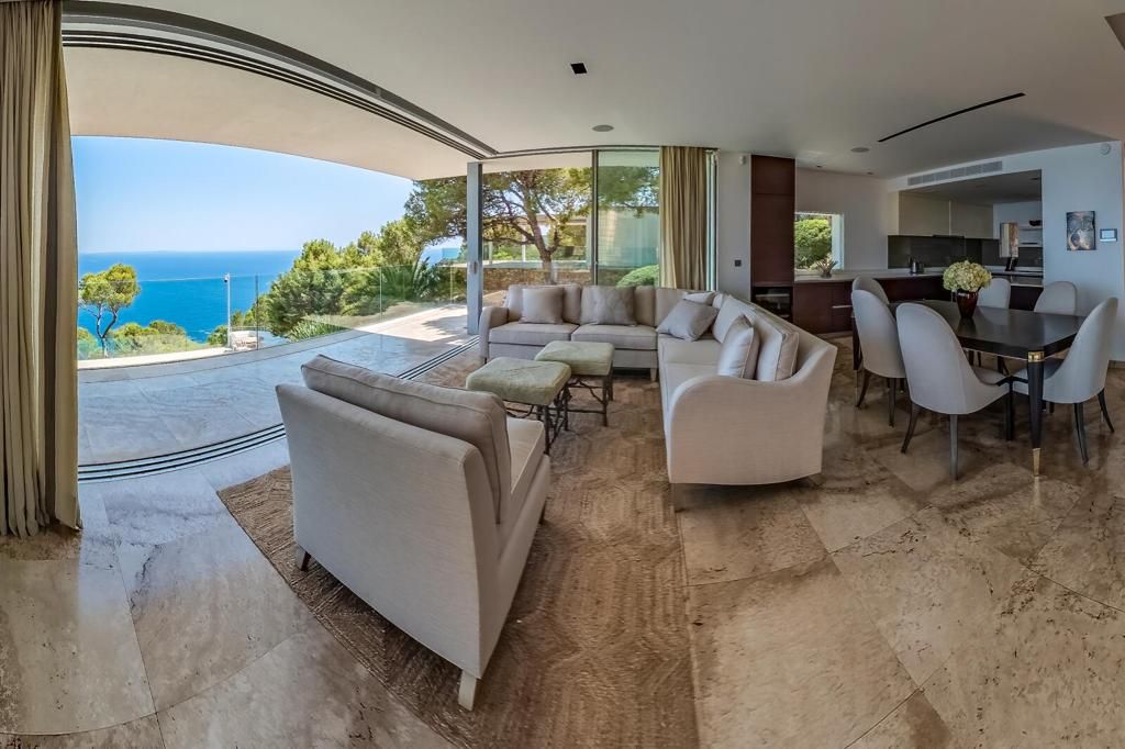 Villa Morgana: Very private villa with panoramic sea views