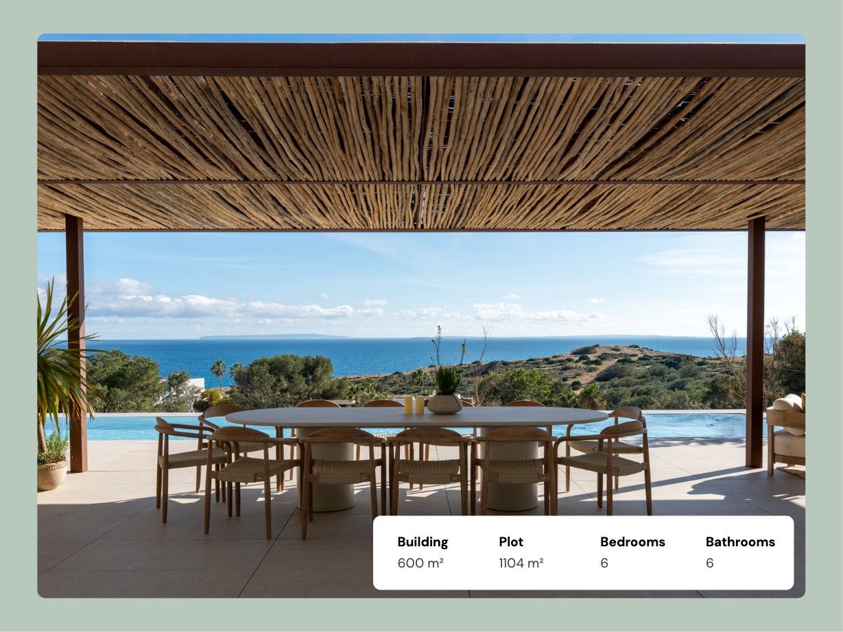 Casa Imagine for Sale in Cap Martinet, Ibiza