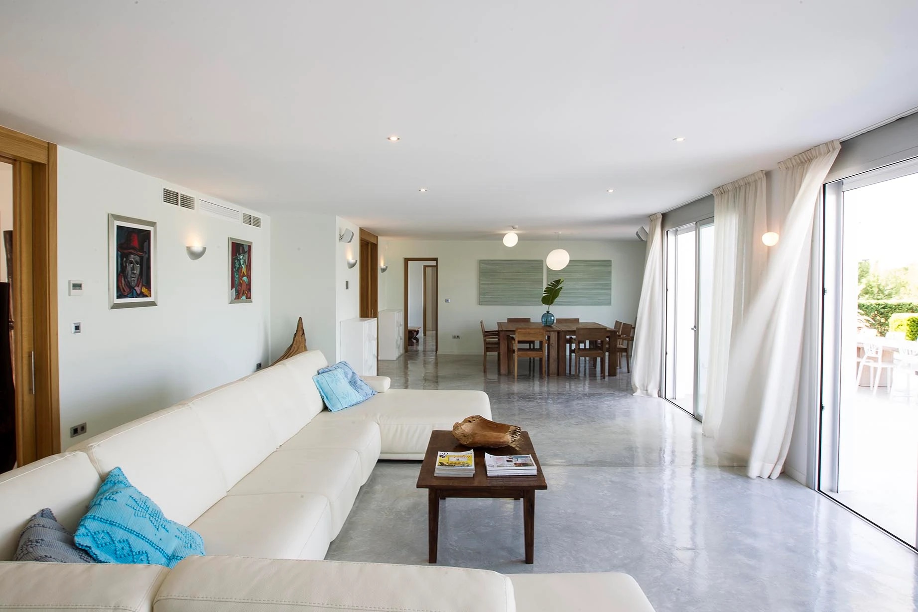 VILLA LUZ ES UNA CASA ELEGANTE Y MODERNA CON VISTA PANORÁMICA Y PUESTA DE SOL, Cala Conta, Sant Josep
